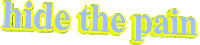 text pain Sticker