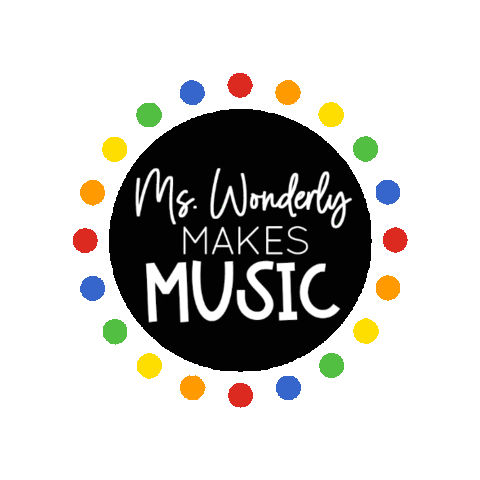 Mswonderly Sticker by mswonderlymakesmusic