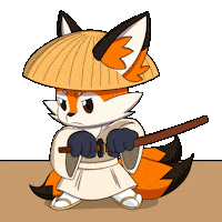 Power Orange Sticker by Foxy