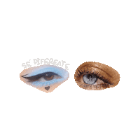 Eyes Bedifferent Sticker by Ago fashion creative