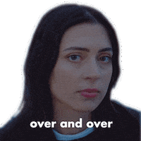 Over It No Sticker by Lizzy McAlpine