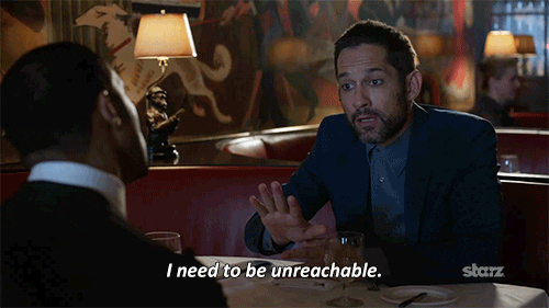 I Need To Be Unreachable Tv Show GIF by Power