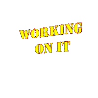 Onion_s_Designs work neon lights working Sticker