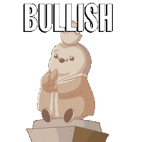 Vibes Think Sticker by Pudgy Penguins