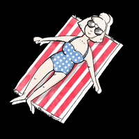 voteforpralka girl glasses blonde body positive GIF