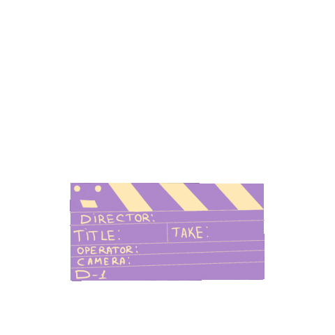 film action purple camera мило Sticker