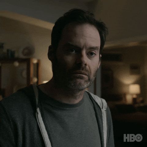 Bill Hader Reaction GIF by HBO