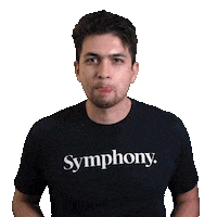 Hungry Lets Eat Sticker by Symphony Agency