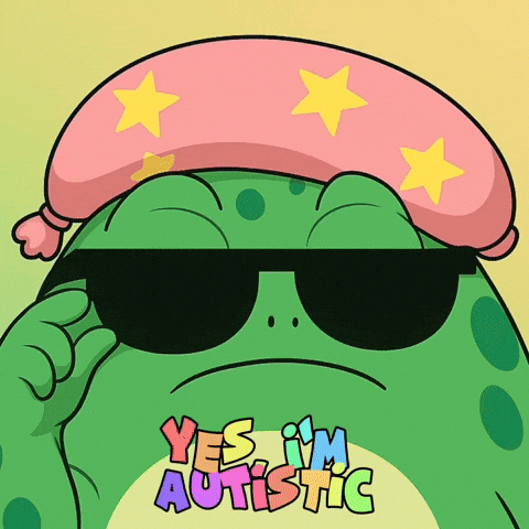 Frog Autism GIF by Tamitos