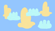CokCoq abstract cloud background nose GIF