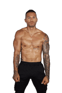 Fitness Model Sticker by Michael Vazquez