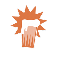 Pint Sticker by Habitat
