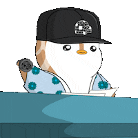 Work Politics Sticker by Pudgy Penguins