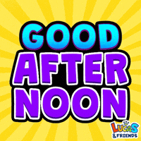 Good Afternoon GIF by Lucas and Friends by RV AppStudios