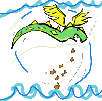 Hungry Sea Life Sticker by GT8Studios