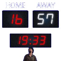 57 Away Sticker