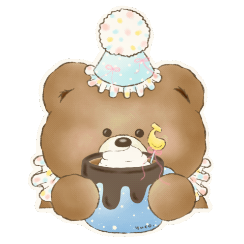 ふわくま Sticker by fuwakuma.yuco