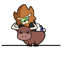 To The Moon Crypto Sticker by Loaded Lions