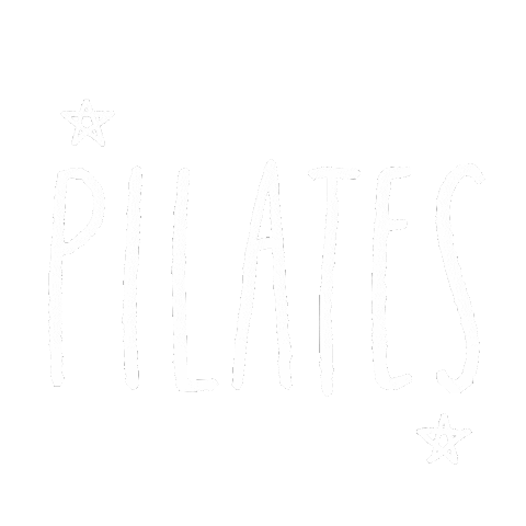 Lettering Pilates Sticker