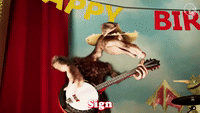 Sign The Special Birthday Card