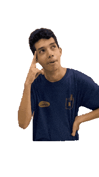 PapelariaKarinhosa mike mk mito pensativo Sticker