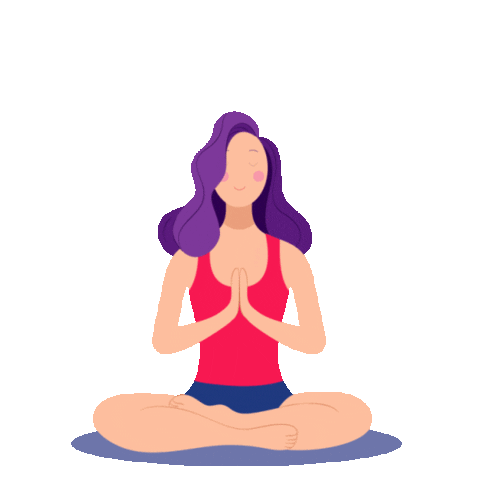 appart_agency giphyupload meditation meditate appart Sticker