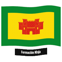 Castilla-La Mancha Bandera Sticker by Formación Ninja