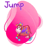 Jump Moosical Sticker by MooMusicGlasgow