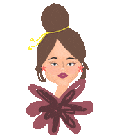 wininditaap girl beauty flower woman Sticker