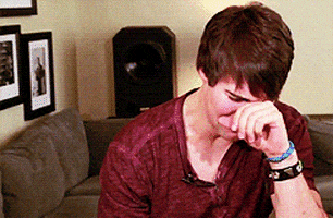 james maslow crying GIF