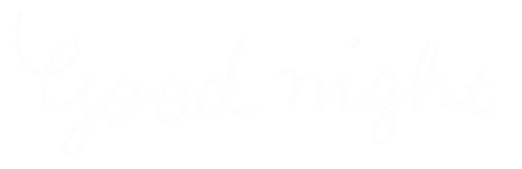Good Night My Love Sticker by Miss NoProblem