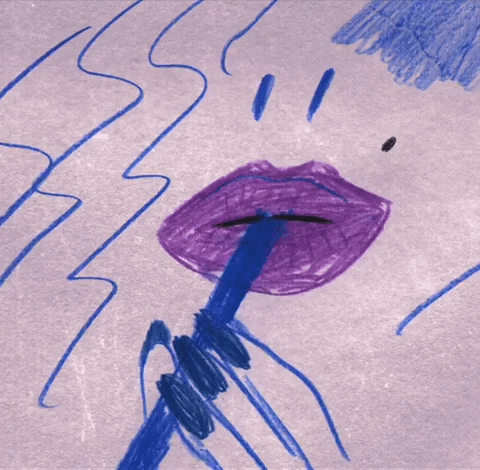 Animation Drinking GIF by kiin.