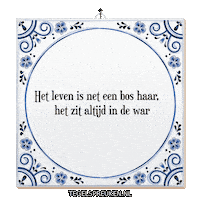 Humor Chaos Sticker by Tegelspreuken.nl