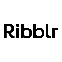 Blacklogo Sticker by Ribblr