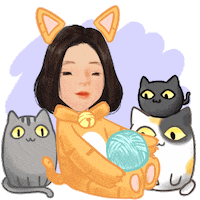 Illustration Playing Sticker