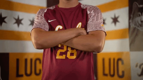 College Sports Sport GIF by LoyolaRamblers