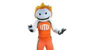 Lets Go Mascot Sticker by UT Dallas