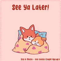 See Ya Goodbye GIF by SoyandMochi