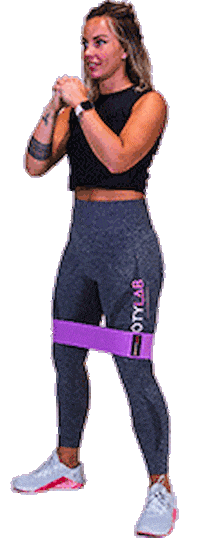 BootyLab workout squat fitgirl bootyband Sticker