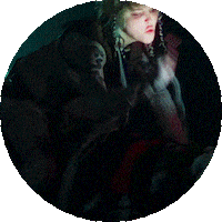 Alice Glass Sticker by Astra Zero