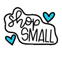 Shopping Hearts Sticker by Poptimism Art and Lettering
