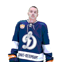Serious Hockey Sticker by HC Dynamo Saint Petersburg
