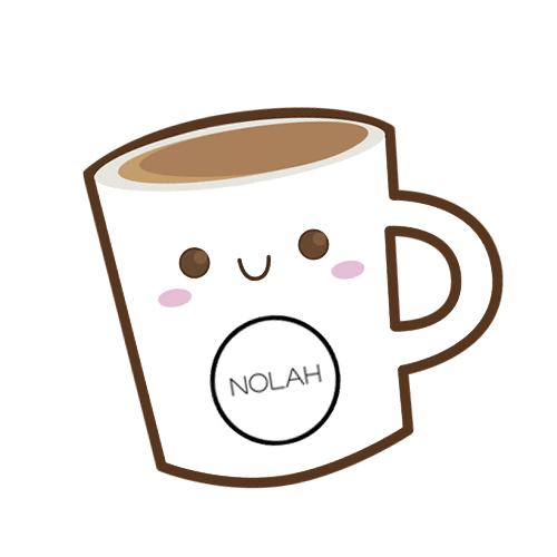 coffee love Sticker by NOLAH