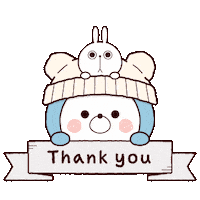 Happy Thanks Sticker