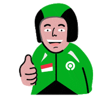 Go Jek Ok Sticker by Gojek Indonesia