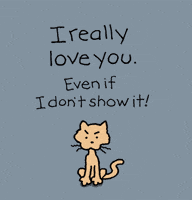 I Love You Cat GIF by Chippy the Dog