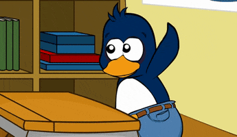 happy penguin GIF by Estudios Animeco