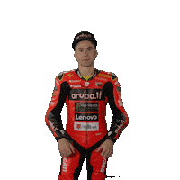 Happy Alvaro Bautista Sticker by WorldSBK
