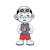 Ottawa Senators Go Sens Sticker by Zhot Shop