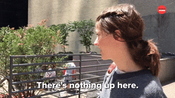 There's Nothing Up Here